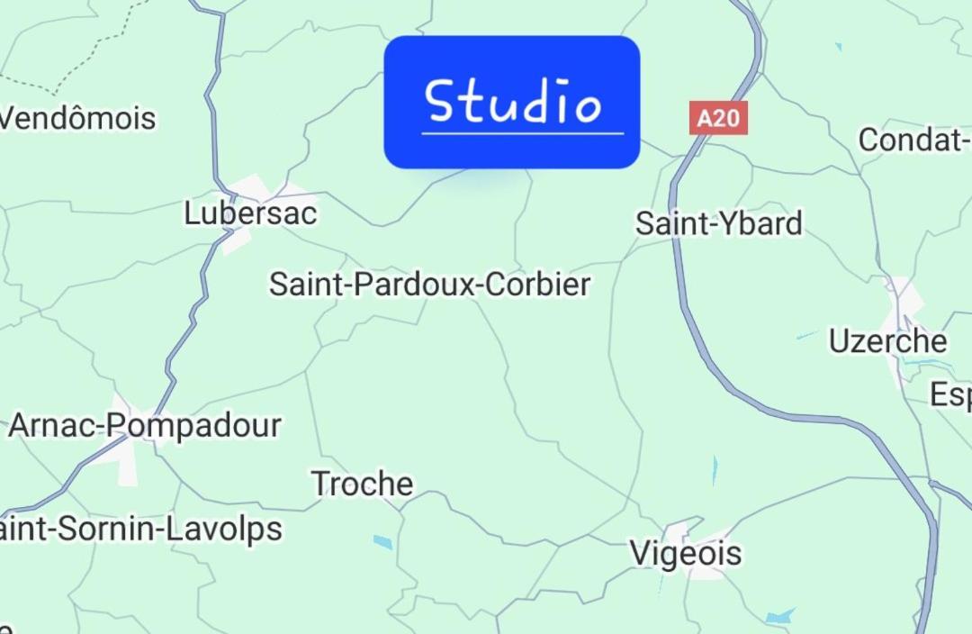 Studio L'Audrerie. Saint-Pardoux-Corbier Dış mekan fotoğraf