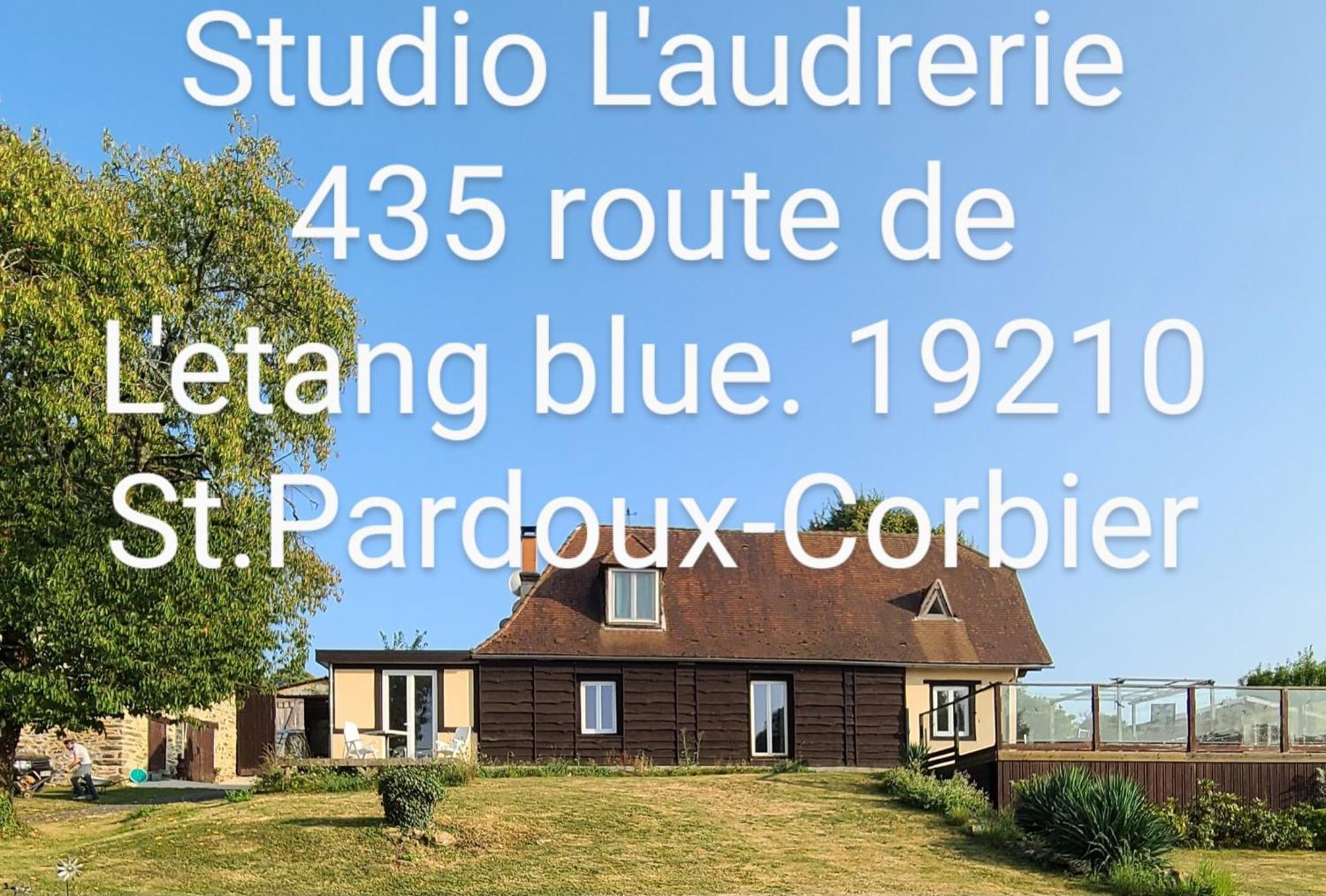 Studio L'Audrerie. Saint-Pardoux-Corbier Dış mekan fotoğraf